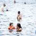 Families enjoy the water at Independence Lake beach in Webster Township on Saturday, July 6. Daniel Brenner I AnnArbor.com